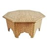 Mulyoharjo Octagon Mogul Style Wood Coffee Table Furniture Supplier Indonesia