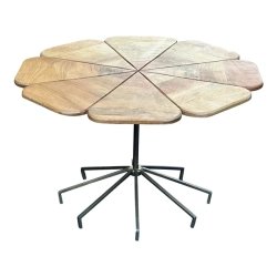 Mulyoharjo Organic Modern Natural Wood Pedal Coffee Table Furniture Supplier Indonesia