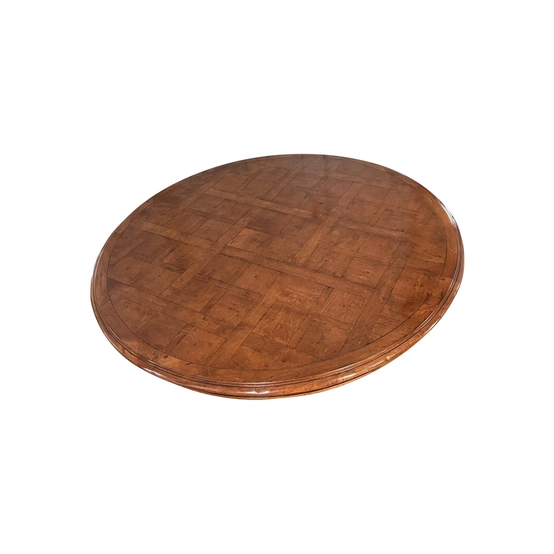 Mulyoharjo Custom Parquetry Top Pear Wood Coffee Table Furniture Supplier Indonesia