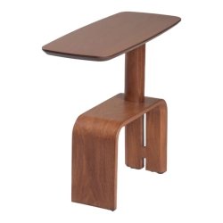 Mulyoharjo Cross Coffee Table - Light Walnut Wood Furniture Supplier Indonesia