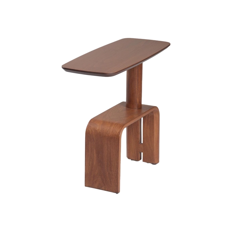 Mulyoharjo Cross Coffee Table - Light Walnut Wood Furniture Supplier Indonesia