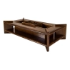 Mulyoharjo Brutalist Rectangular Coffee Table in Ash Wood, Italy, 1970s Furniture Supplier Indonesia