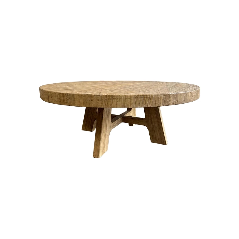 Mulyoharjo Reclaimed Elm Wood Round Coffee Table Furniture Supplier Indonesia Mulyoharjo Reclaimed Elm Wood Round Coffee Table Furniture Supplier Indonesia