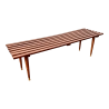 Mulyoharjo Mid-Century Slat Wood Coffee Table or Bench Furniture Supplier Indonesia