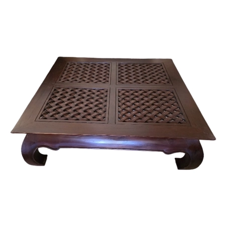 Mulyoharjo Vintage Mahogany Cocktail Table Furniture Supplier Indonesia