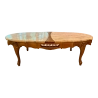 Vintage French Provincial Gilt Wood Marble Top Coffee / Cocktail Table Furniture Supplier