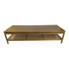 Mid Century Wood Coffee Table Attributed to Widdicomb Furniture Supplier
