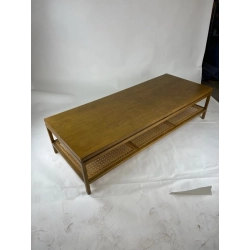 Mulyoharjo Mid Century Wood Coffee Table Attributed to Widdicomb Furniture Supplier
