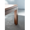 Fox Hunt Design Cherry Wood Inlaid Coffee Table, 1970s