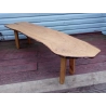 Mulyoharjo Mid 20th Century Custom Made Slab Wood Coffee Table Furniture Supplier