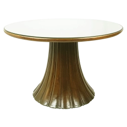 Wood & Glass Coffee Table attributed to Guglielmo Ulrich, 1930s Furniture Supplier