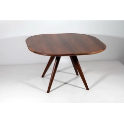 Mulyoharjo Walnut Cocktail Table, 1950s Furniture Supplier