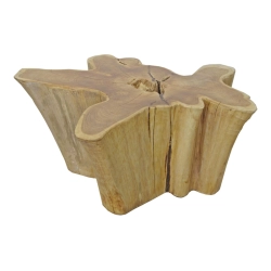 Organic Modern Nature Wood Color Coffee Table Furniture Supplier