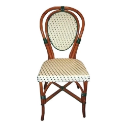 Dining Chair Rattan Bistro for Patio Mulyoharjo Furniture Manufacturer