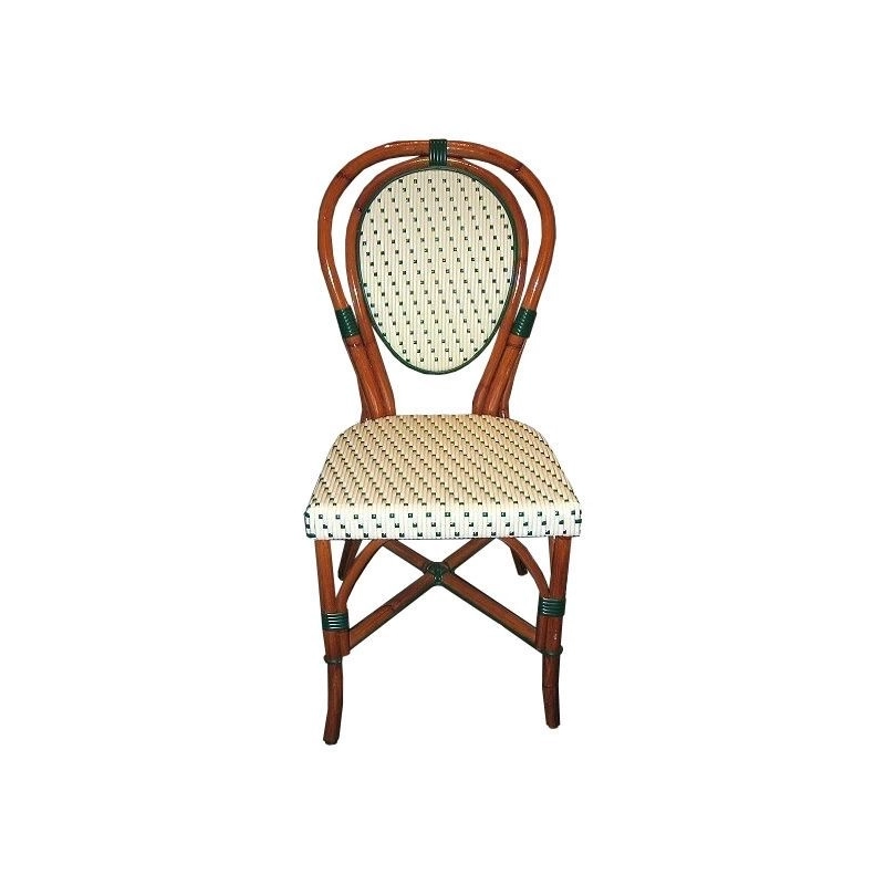 Dining Chair Rattan Bistro for Patio Mulyoharjo Furniture Manufacturer