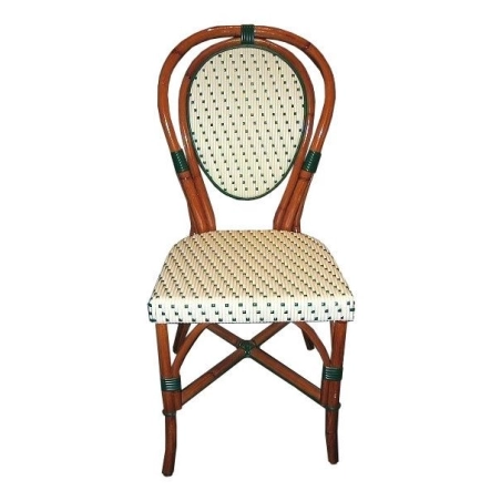 Dining Chair Rattan Bistro for Patio Mulyoharjo Furniture Manufacturer