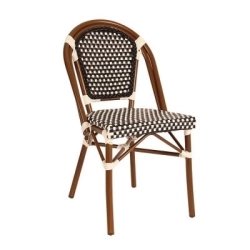 Dining Chair Rattan Bistro for Patio Mulyoharjo Furniture Indonesia