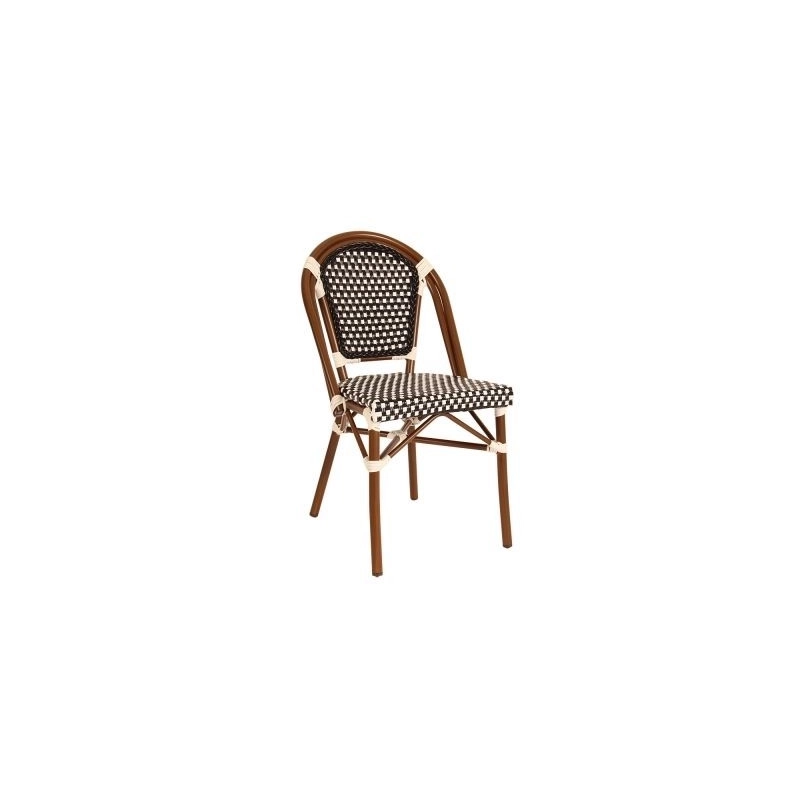 Dining Chair Rattan Bistro for Patio Mulyoharjo Furniture Indonesia