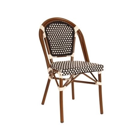 Dining Chair Rattan Bistro for Patio Mulyoharjo Furniture Indonesia