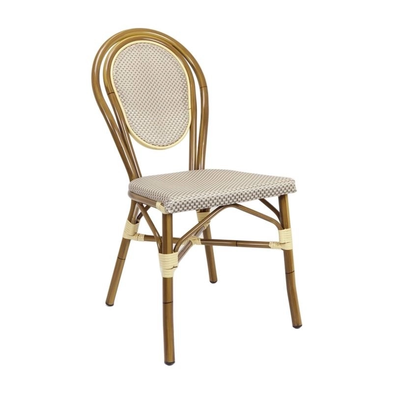 Dining Chair Rattan Bistro for Outdoor Mulyoharjo Furniture Exporter