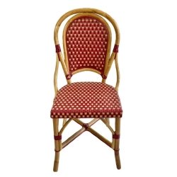 Dining Chair Rattan Bistro for Patio Mulyoharjo Furniture Exporter