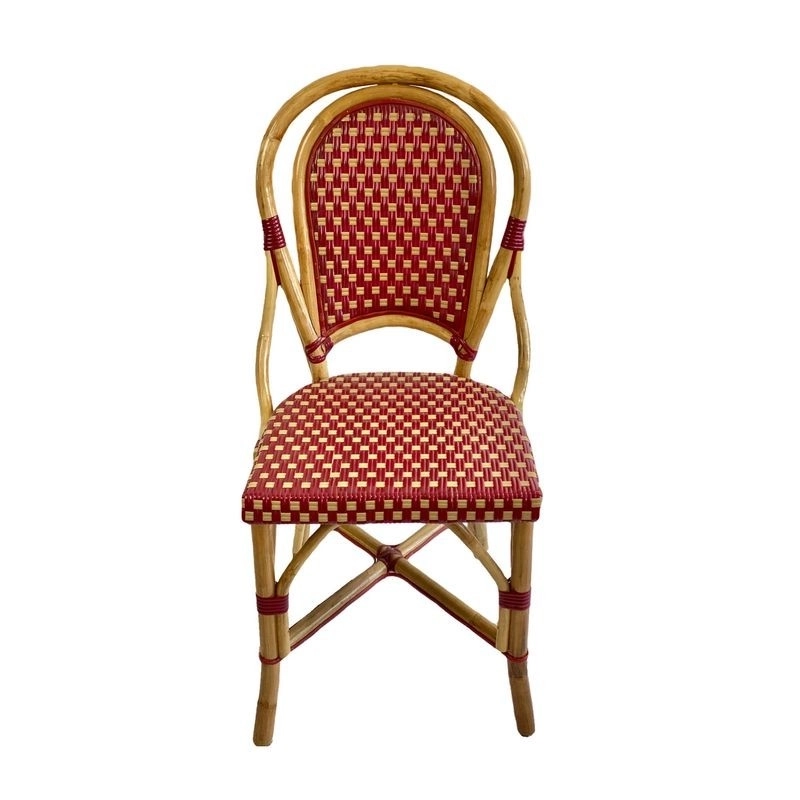 Dining Chair Rattan Bistro for Patio Mulyoharjo Furniture Exporter