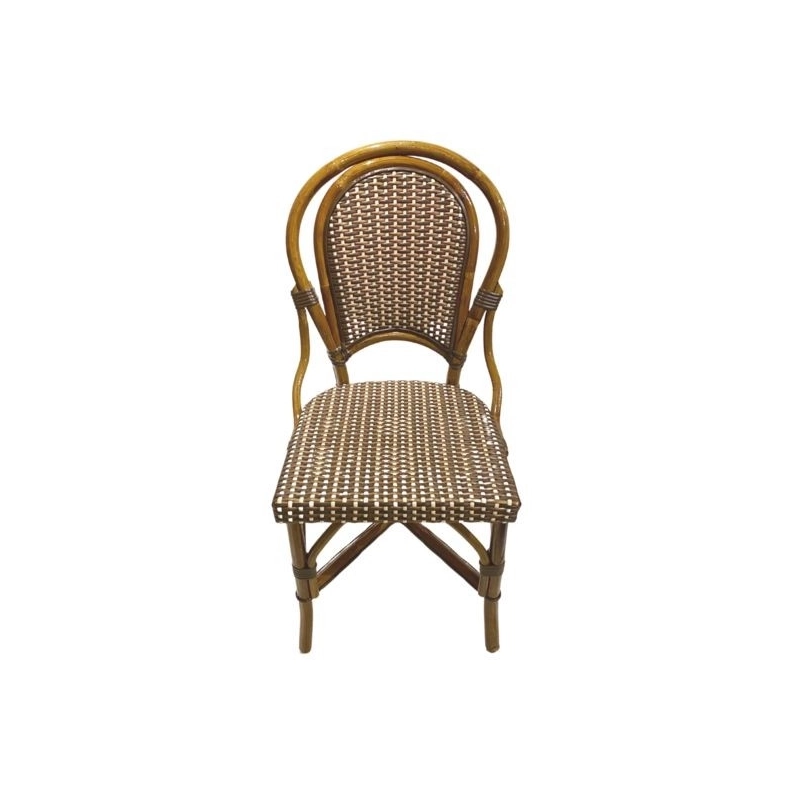 Dining Chair Rattan Bistro for Patio Mulyoharjo Furniture Exporter