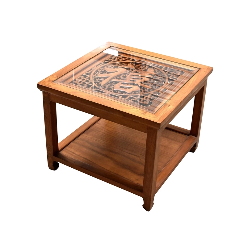 Chinese Solid Wood Square Side Table Coffee Table Furniture Supplier