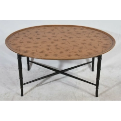 Mulyoharjo Kittinger Oval Cocktail Table Coffee Table Furniture Supplier
