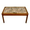 Vintage Tile Top Wood Coffee Table Furniture Supplier