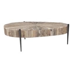 Matthew Izzo Home Upcountry Wood and Iron Coffee Table Furniture Supplier