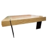 Mulyoharjo Architectural Antoine Proulx Designer Bronze and Wood Coffee Table Furniture Supplier