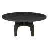 Matthew Izzo Home Round Acacia Wood Coffee Table Furniture Supplier