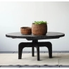 Mulyoharjo Matthew Izzo Home Round Acacia Wood Coffee Table Furniture Supplier