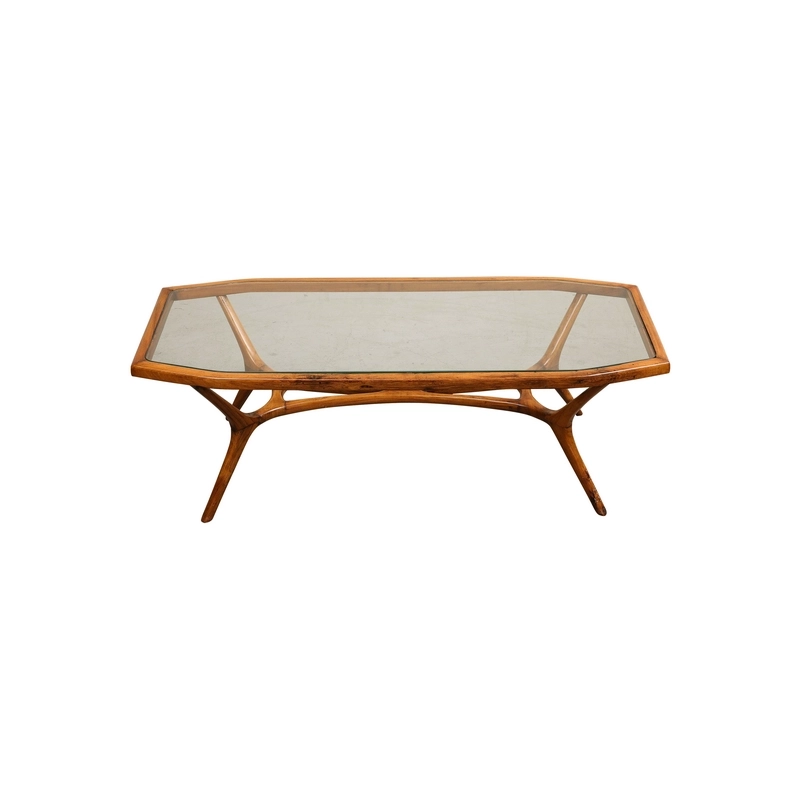 Vintage Midcentury Brazilian Wood and Glass Coffee Table Furniture Supplier Vintage Midcentury Brazilian Wood and Glass Coffee Table Furniture Supplier