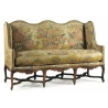 Classic Carved Mahogany Wood Sofa