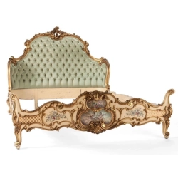 French Classic Painted Bed Furniture Mulyoharjo Furniture Villa