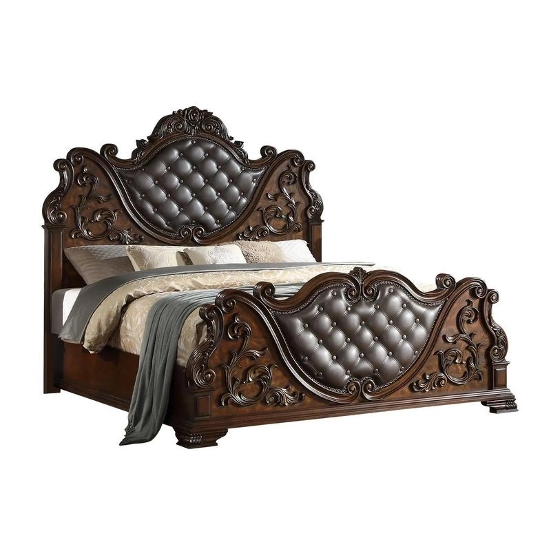 French Classic Painted Bed Furniture Mulyoharjo Furniture Export