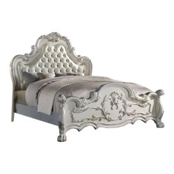 French Classic Painted Bed Furniture Mulyoharjo Furniture White-Labeled