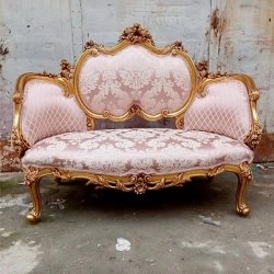 French Classic Painted Sofa Furniture Jepara