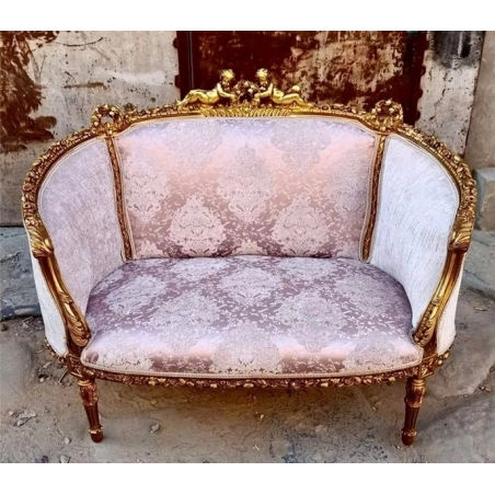 French Classic Painted Sofa Furniture Export