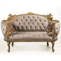 French Classic Painted Sofa Furniture Hospitality Supplier