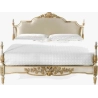 Rococo carved classic bed from Jepara Furniture Supplier