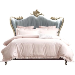 Baroque luxury classic bed designs Furniture Supplier