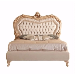 French-style classic bed for luxurious interiors Furniture White-Labeled