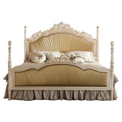 French-style classic bed for luxurious interiors Furniture Exporter