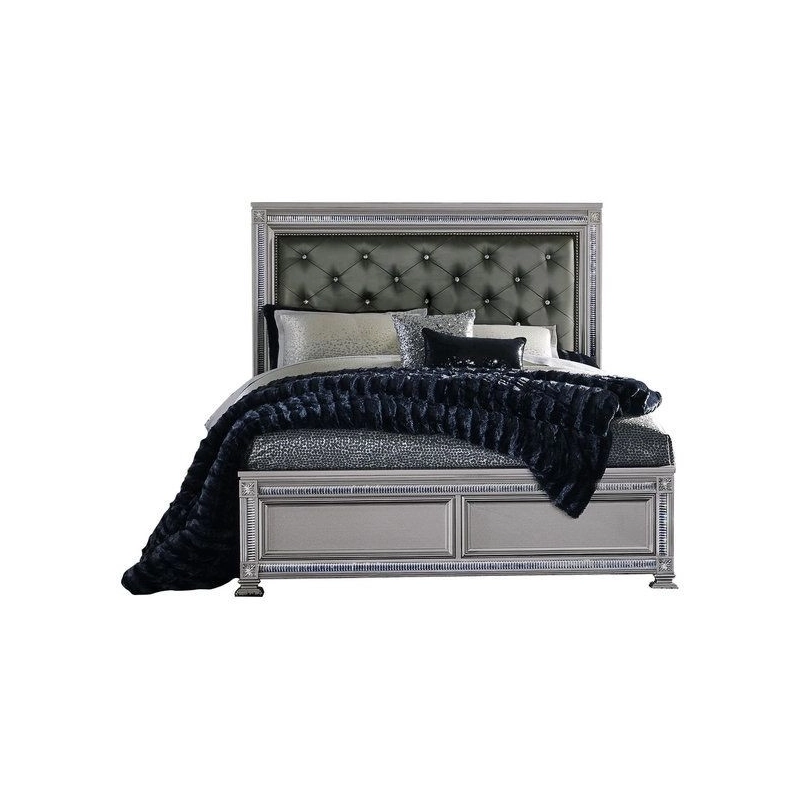 Luxury Rococo style classic bed Furniture Mulyoharjo
