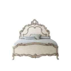 French-style painted classic bed Furniture Indonesia