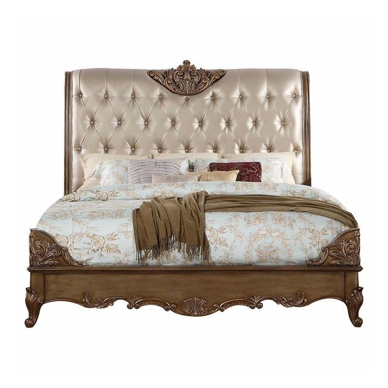 Louise-inspired classic bed Jepara Furniture Export