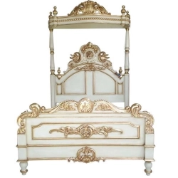 Antique classic bed Furniture Jepara